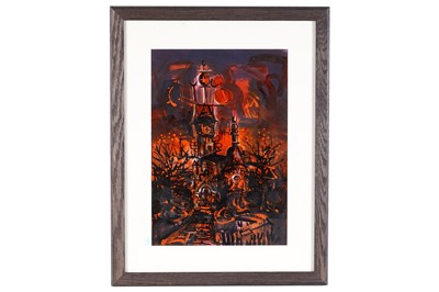 Lot 375 - Antoni Sulek - untitled abstract | mixed media