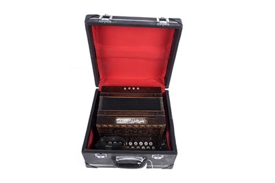 Lot 2 - A Crucianelli diatonic button accordion