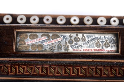 Lot 2 - A Crucianelli diatonic button accordion