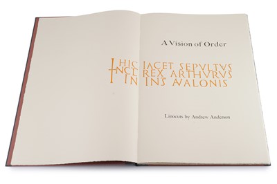 Lot Whittington Press: Anderson (Andrew), A Vision of Order, no.97/185