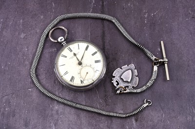 Lot 167 - A Victorian silver cased pocket watch by Andrew Murray of Bellingham