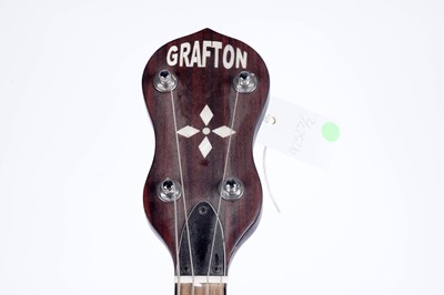 Lot 60 - A Grafton 17 fret tenor banjo
