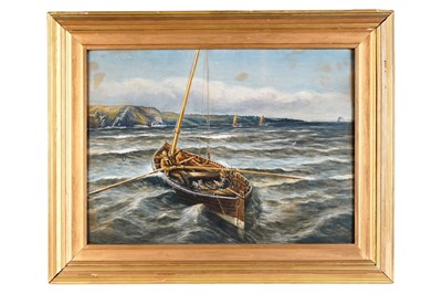 Lot 338 - John Chambers - Fishing boat | watercolour
