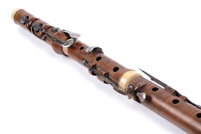 Lot 9 - A Goulding & D'Almaine boxwood flute