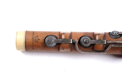 Lot 9 - A Goulding & D'Almaine boxwood flute