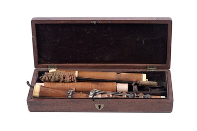 Lot 9 - A Goulding & D'Almaine boxwood flute