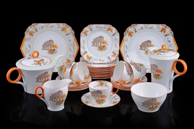 Lot 273 - A Shelley tea service