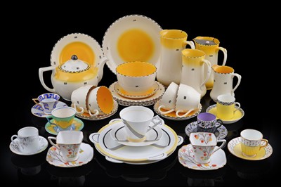 Lot 275 - A collection of Burleigh ware ‘Sunshine’ pattern ceramics; and other ceramics