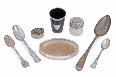 Lot 202 - Georgian and later silver and silverplate