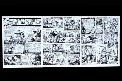 Lot 452 - Original artwork for Adam Eterno by Solano Lopez