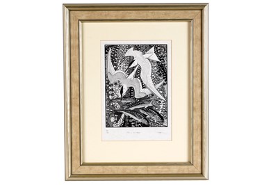 Lot 304 - Colin See Paynton - Air- Water | wood engraving