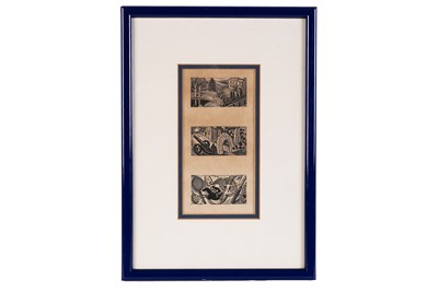 Lot 315 - Eric Ravilious - Thrice Welcome | wood engravings