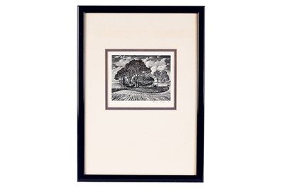 Lot 314 - Howard Phipps - Wiltshire Field Barn | wood engraving