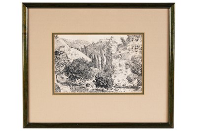Lot 313 - Anthony Gross - Chasteaux Correze | etching