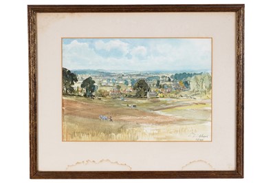 Lot 327 - Stanley Adshead - Ashorne Village | watercolour