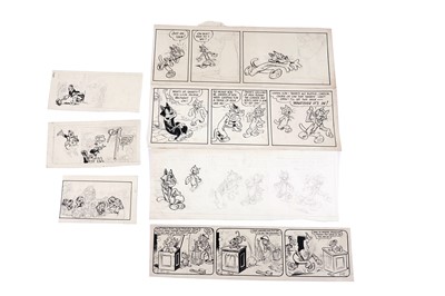 Lot 337 - Original comic strips and sketches by Roy Wilson