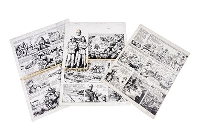 Lot 458 - Artwork for Lion Comic featuring Robot Archie