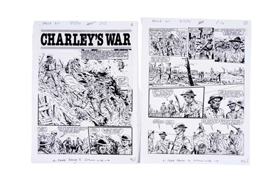 Lot 461 - Artwork for Charley’s War by Joe Colquoun