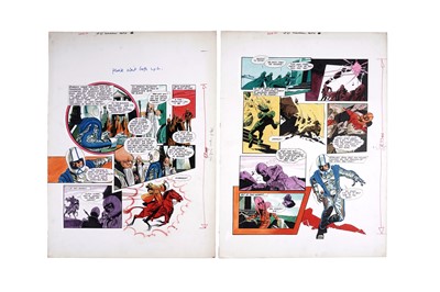 Lot 345 - Original artwork for Tomorrow People by John M. Burns