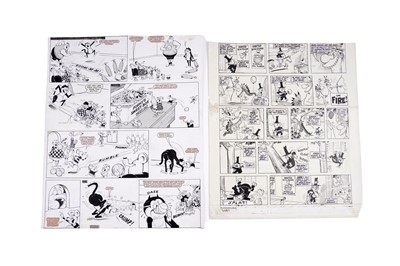 Lot 346 - Original artwork for Pest of the West from Wham Comic
