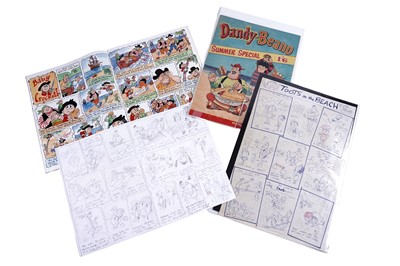 Lot 187 - Comics artwork by Bill Ritchie