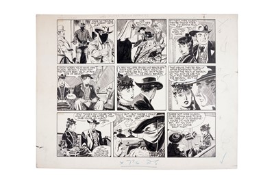 Lot 422 - Original artwork for the Daily Express strip Wes Slade