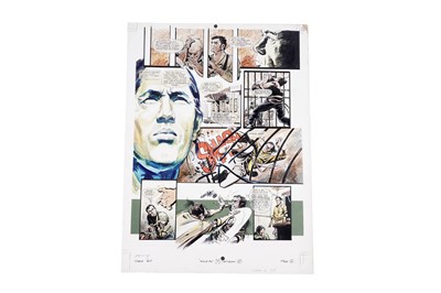 Lot 350 - Artwork for Kung Fu by Martin Asbury