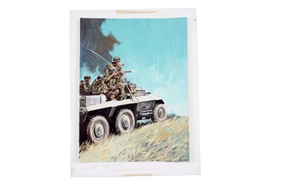 Lot 375 - Original painted front cover artwork “False Colours” by Rafael Espi