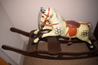 Lot 718 - A 20th Century hand painted dappled grey...